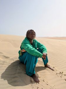 la Dune Blanche à Dakhla